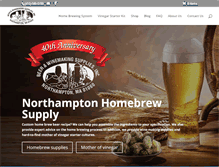 Tablet Screenshot of beer-winemaking.com